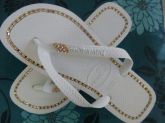 chinelos  havaianas com strass
